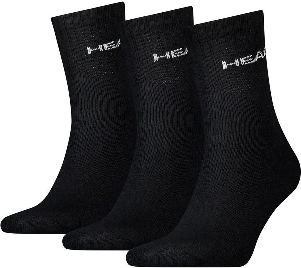 Head Racket Short Crew 3 Pack Black EU 35-38 Produktbild 