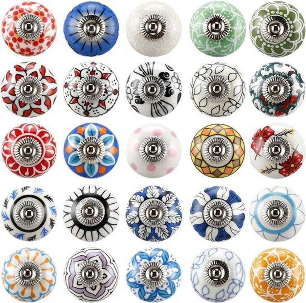 Rénover vos meubles avec ces 20 boutons de tirage en céramique vintage