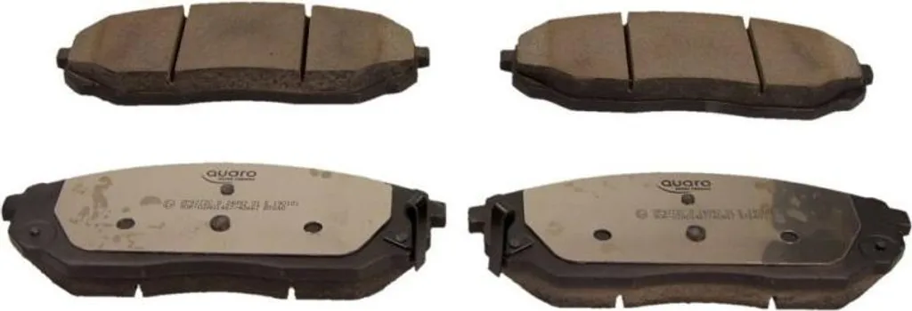 Jeu de 4 plaquettes de frein avant QP9272C pour disques de frein ventilés