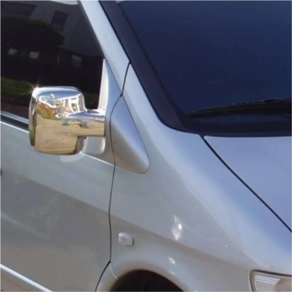 Réparer Rétroviseurs Rayés Vito W638 : Jeu de Coques KS1000 Chrome