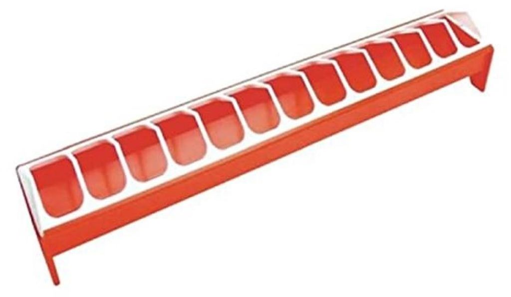 Kerbl 71332 Futtertrog für Hennen Kunststoff 75x12cm Produktbild 