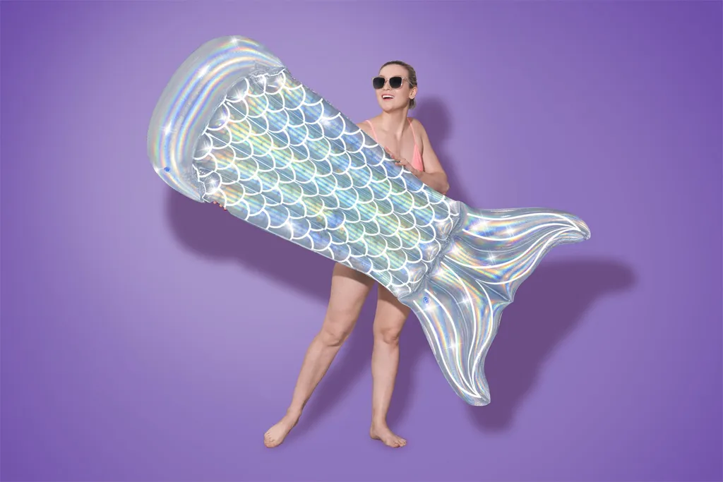 Bouée Géante Queue de Sirène Matelas Gonflable de Piscine Bestway - 31
