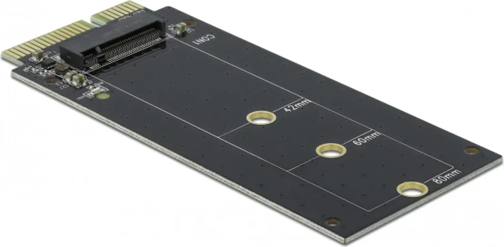 Solution Adaptateur M.2 Key B vers SATA 22 Pin DELOCK pour SSD Interne
