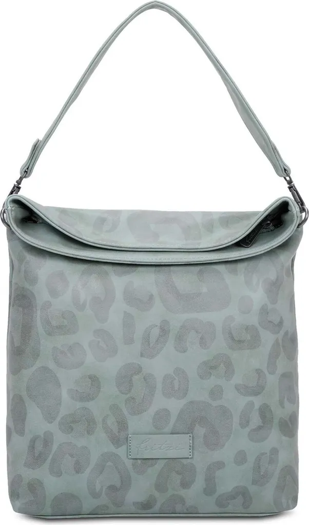 Borsa Bici Vegana Fritzi aus Preußen Leo Bike01 Lime Menta