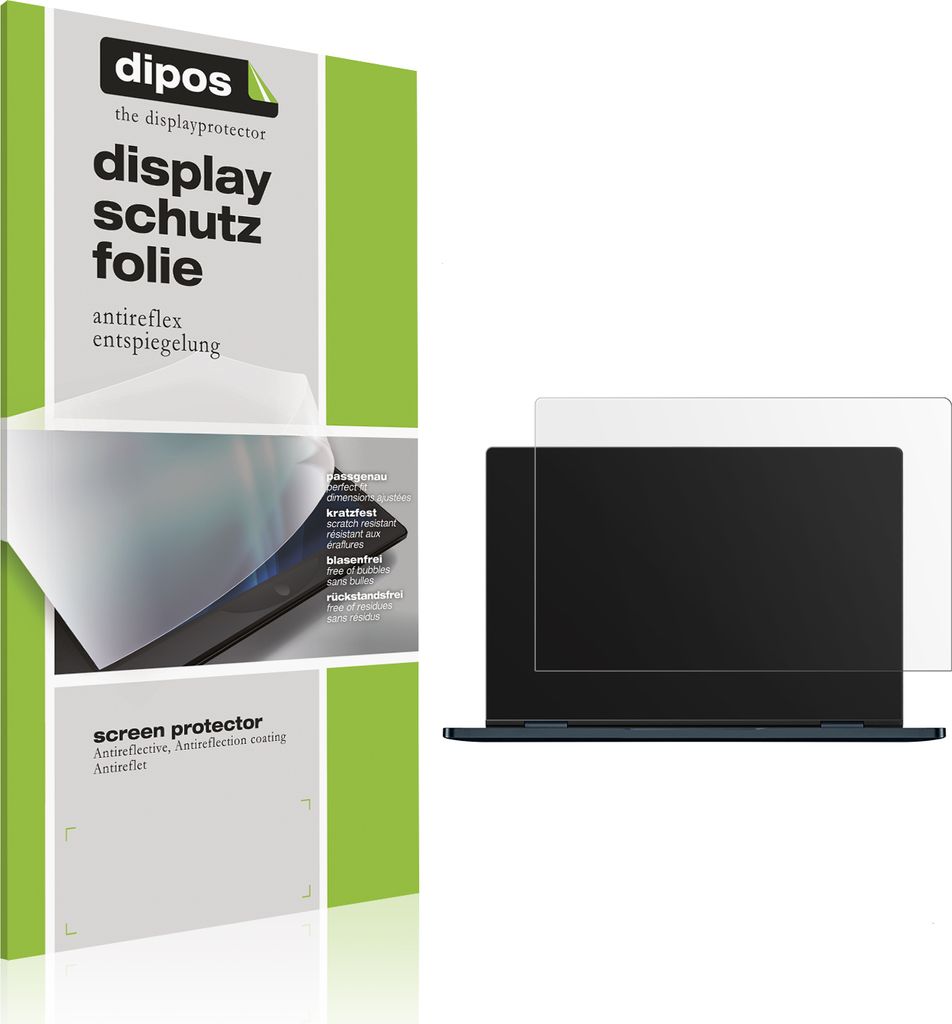 2x Schutzfolie für One Netbook Onemix 4 i7 matt Displayschutzfolie Folie Display Schutz dipos