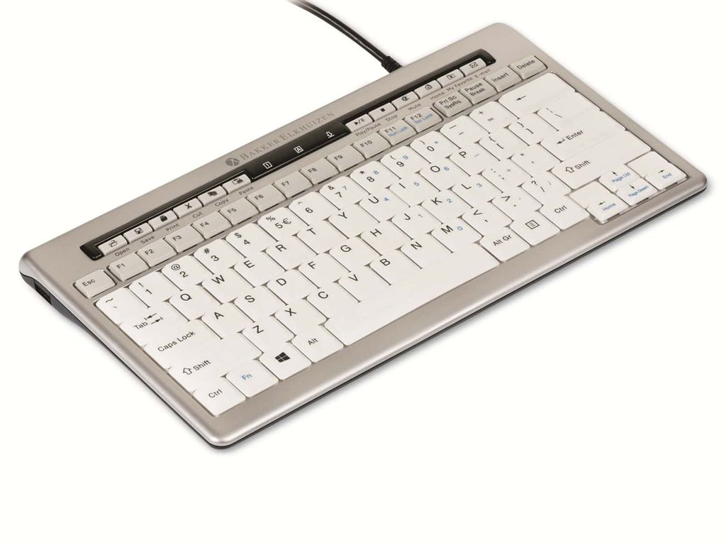 BakkerElkhuizen S-Board 840 Design Tastatur si/sw UK Layout Produktbild 