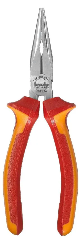 Évitez les chocs électriques avec la pince téléphone KWB VDE 1000V 170mm