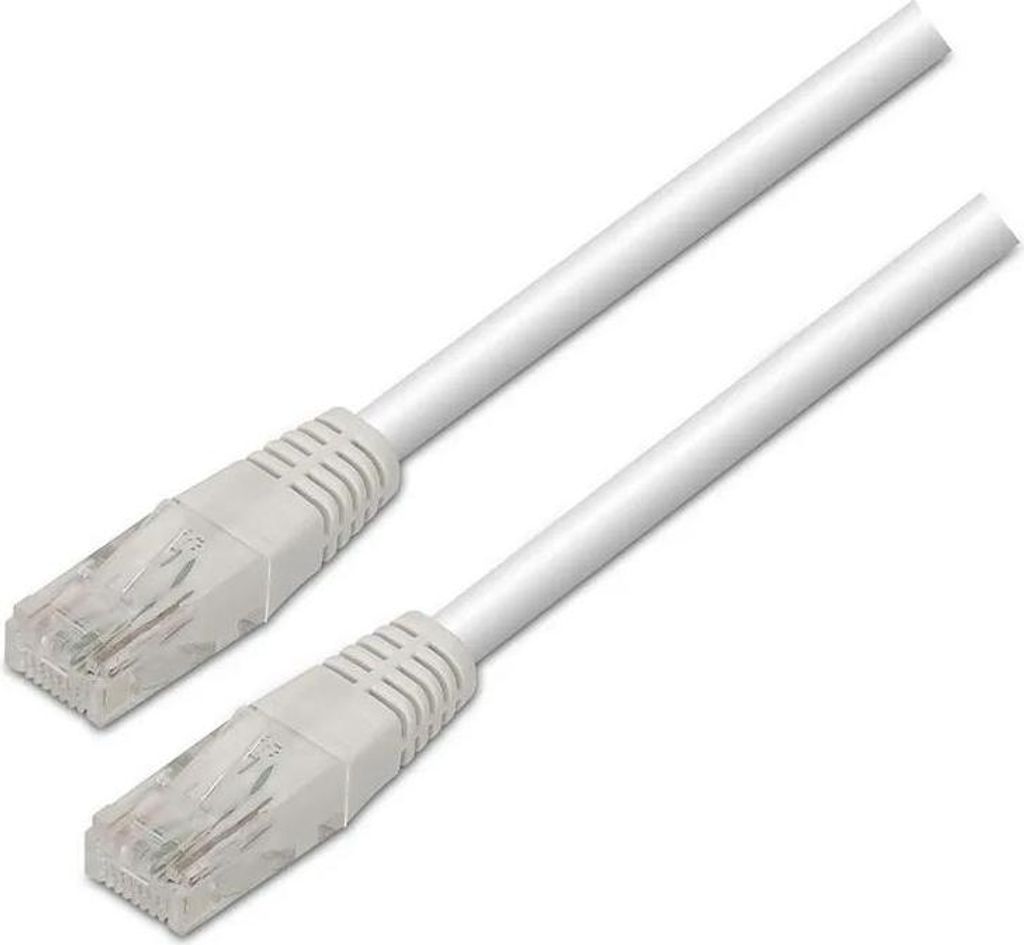 Cat5e rj45 utp Netzwerkkabel aisens 5m white