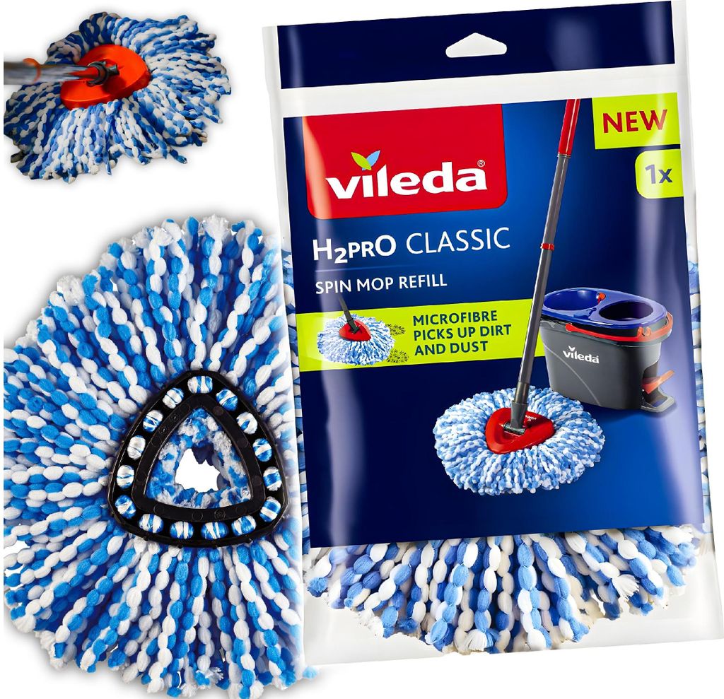 H2PrO CLASSIC Ersatzkopf für H2PrO Spin Mop Produktbild 