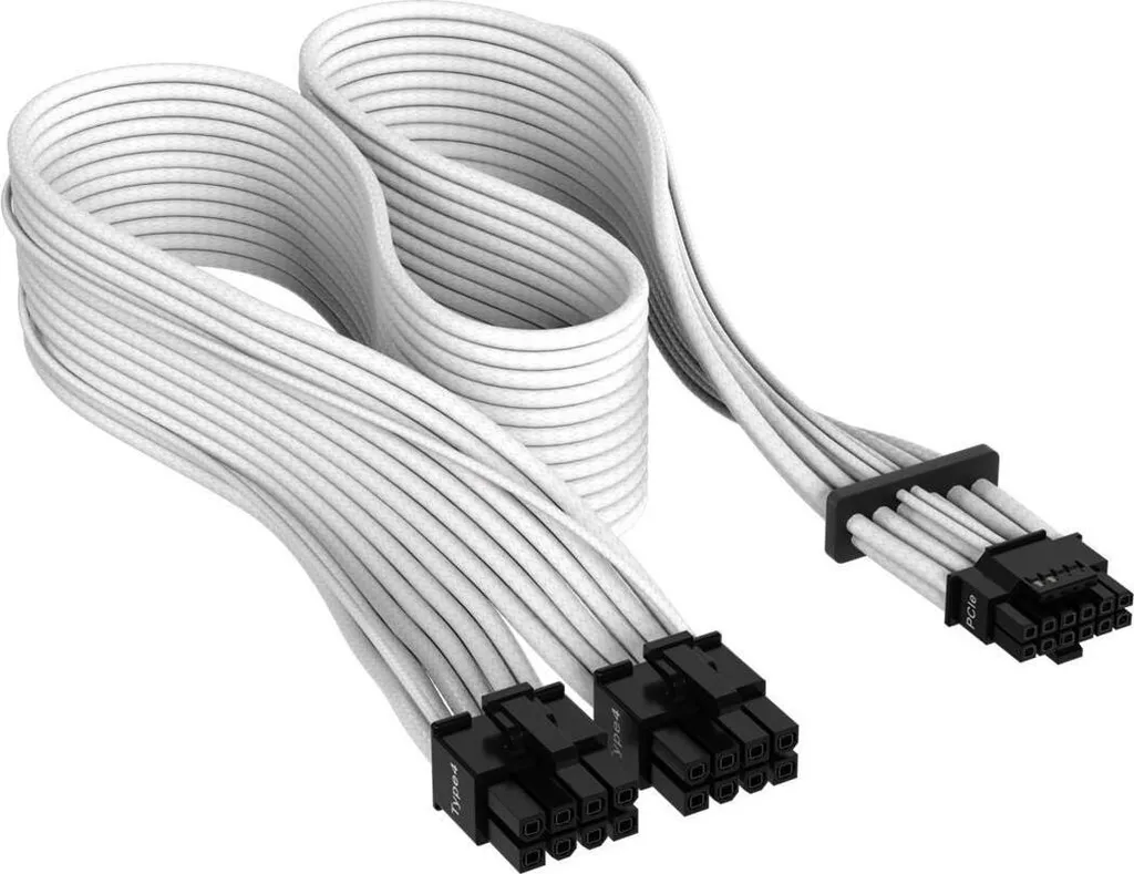 Corsair Câble PCIe 5.0 Gen 5 12VHPWR 600W Noir - Adaptateur Type 4