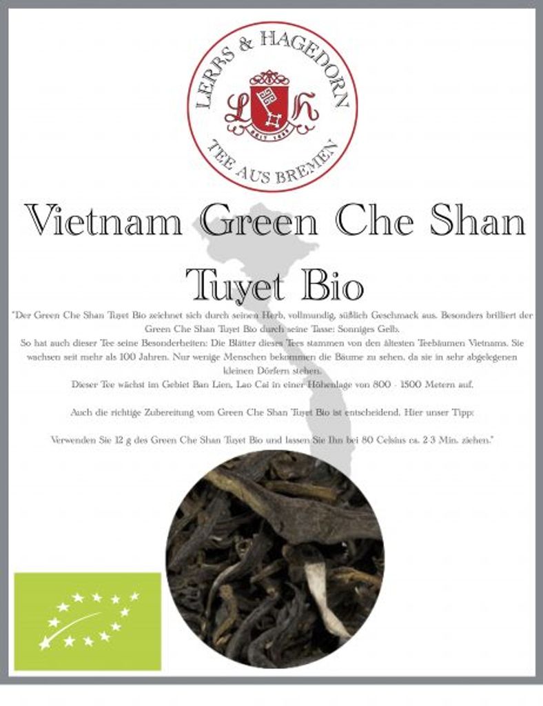 Vietnam Green Che Shan Tuyet1 KG