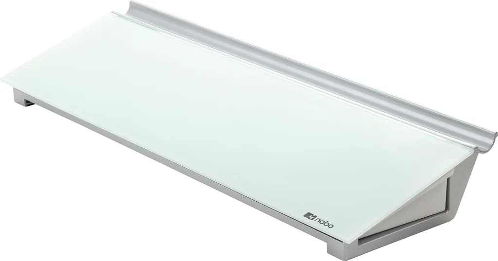 Tableau de notes en verre blanc Nobo Diamond idéal pour votre bureau