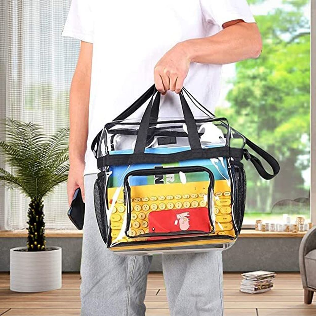 Bibliothek Durchsichtige Beuteltasche Bib Tasche Durchsichtig Uniwise  WISE-BAG Tasche Für Schönfelder