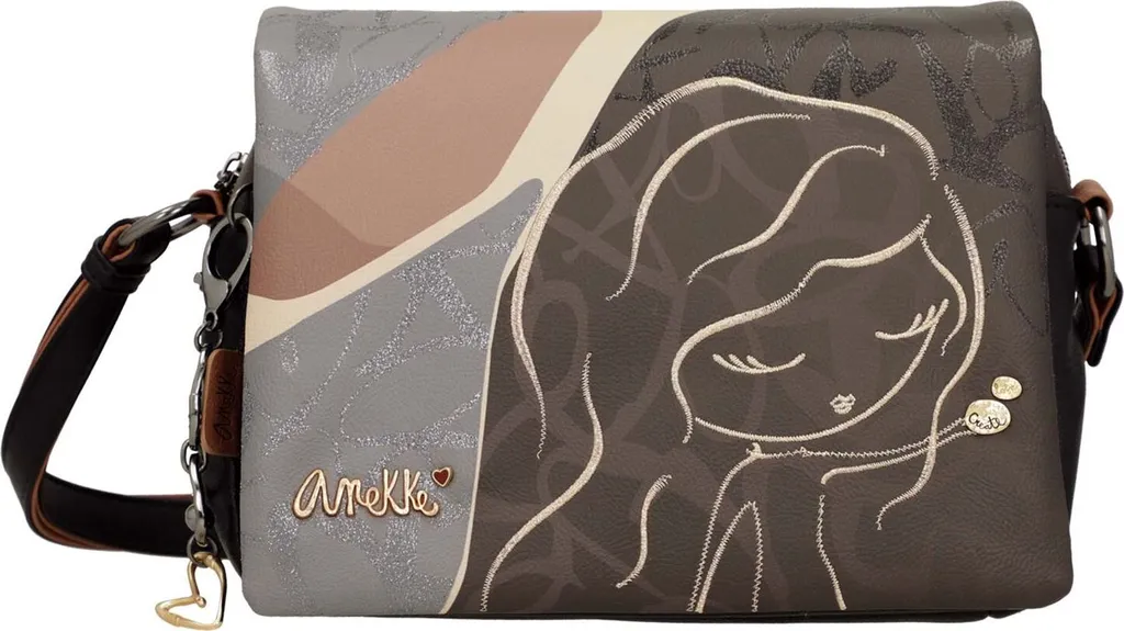 Anekke Dreamverse Heartbeat Crossbody: La Borsa Multicolor per la Città