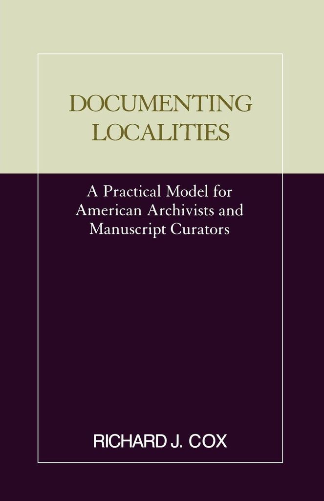 Documenting Localities