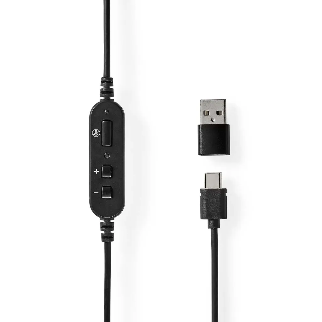 Auricolare Stereo PC USB Type-A/C - Microfono Noise Reduction - 8