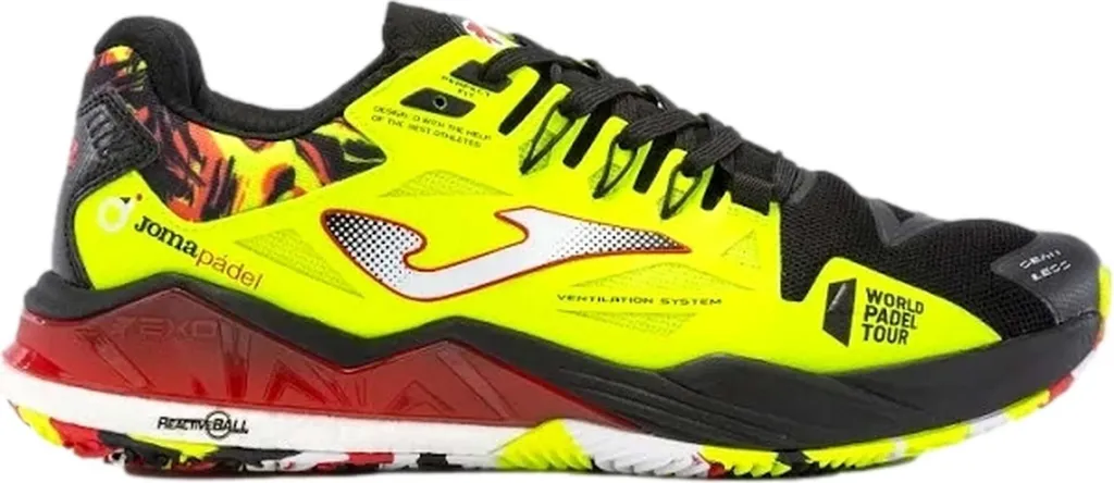 Chaussures de Sport Joma TSPINS2309P Jaunes 40 pour Entraînement Tennis