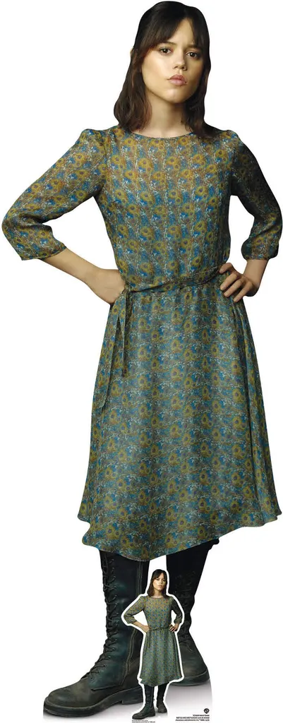 Arredo Dark Beetlejuice: Sagoma Astrid Deetz 158cm per Interni