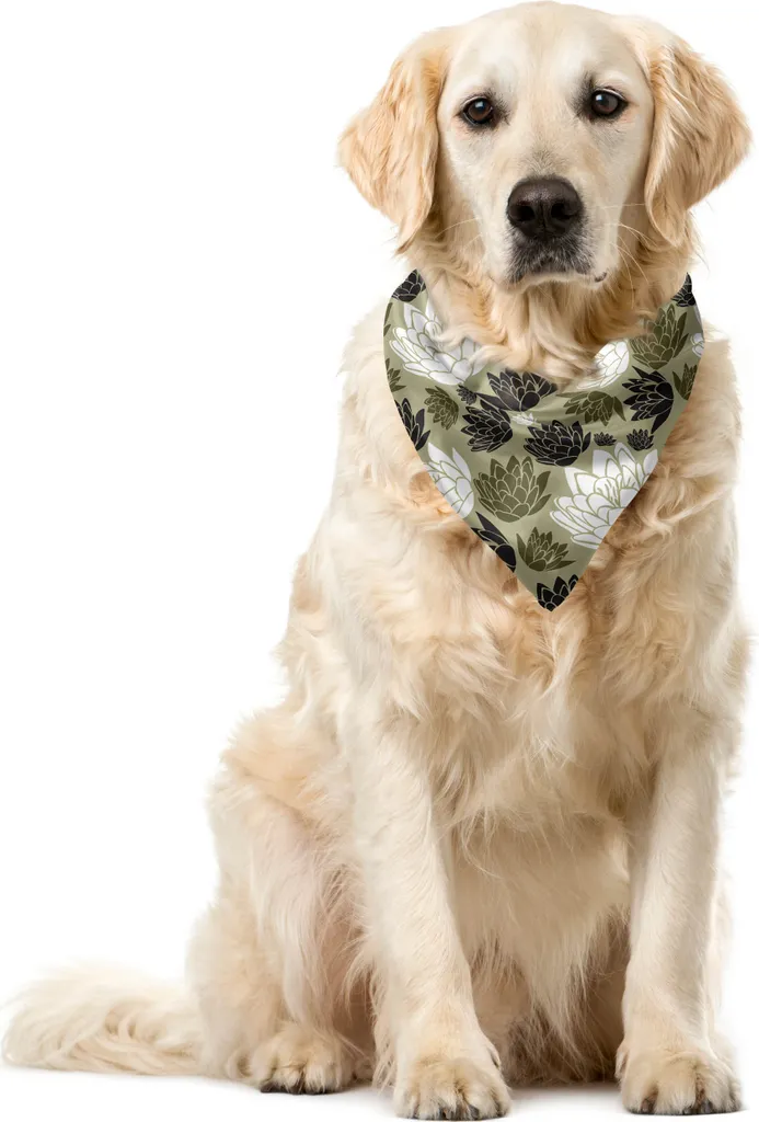 Bandana Cane per Matrimoni ed Eventi ABAKUHAUS Fiori Vintage