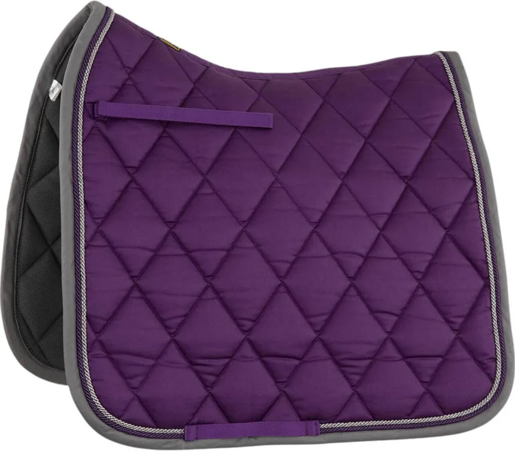 BR Sella Pad Dressage Event Cooldry Sella Dressage Pad Grape Royal Full