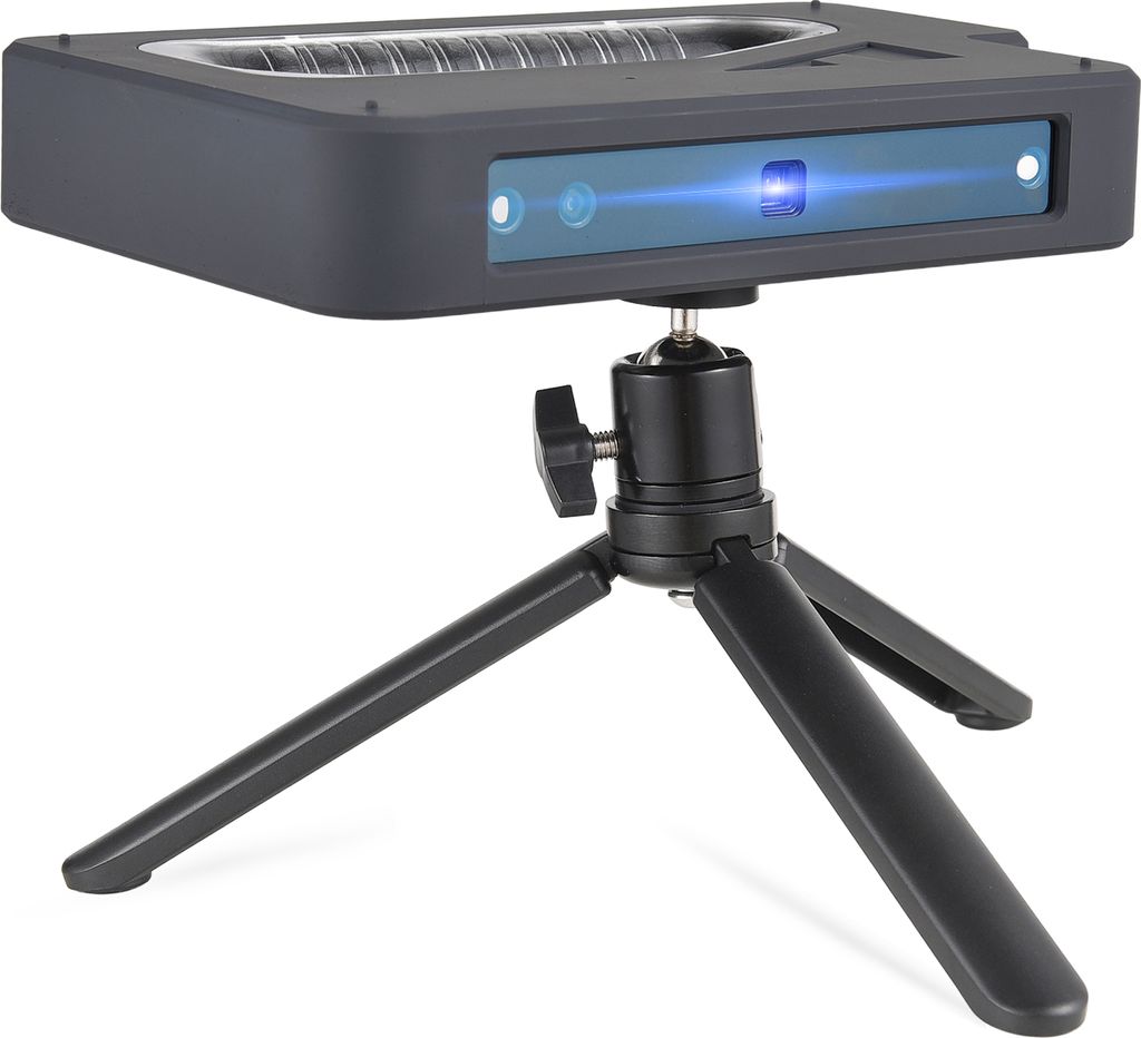 Handheld 3D Scanner fuer 3D-Druck, unterstuetzt das Scannen von Koerper und Haaren, bis zu 10 fps, Scangeschwindigkeit, hohe Praezision, 0,05 mm Ge...