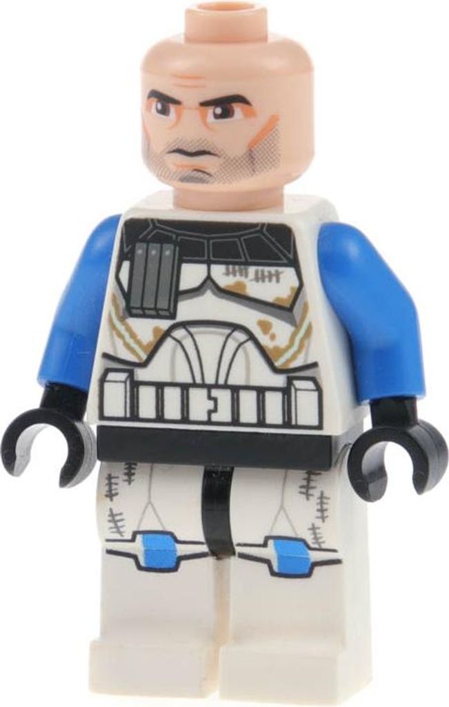 1x Lego Minifigur Star Wars Clone Trooper Captain Rex Augen Produktbild 