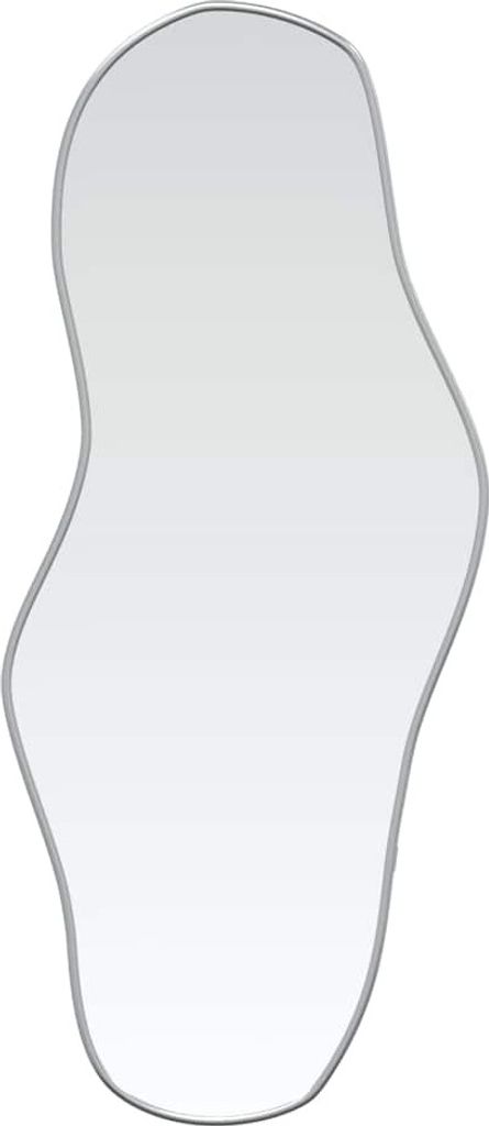 vidaXL Miroir mural argenté 70x30 cm Image du produit 