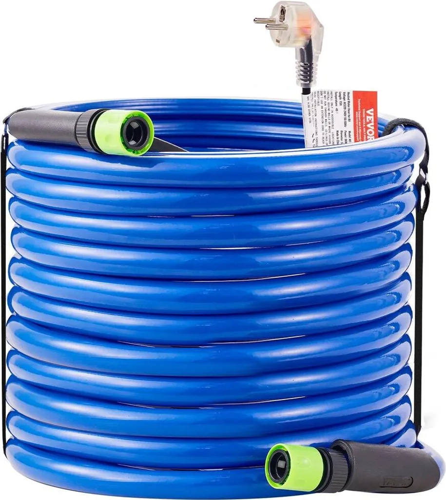 Tuyau chauffant autorégulant 75ft anti-gel -45°F pour eau de boisson