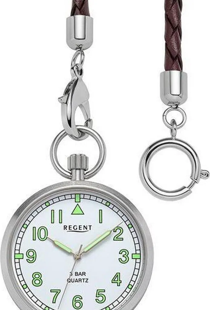 Regent URP770 Orologio da Taschino | Idea Regalo Uomo Acciaio Inox