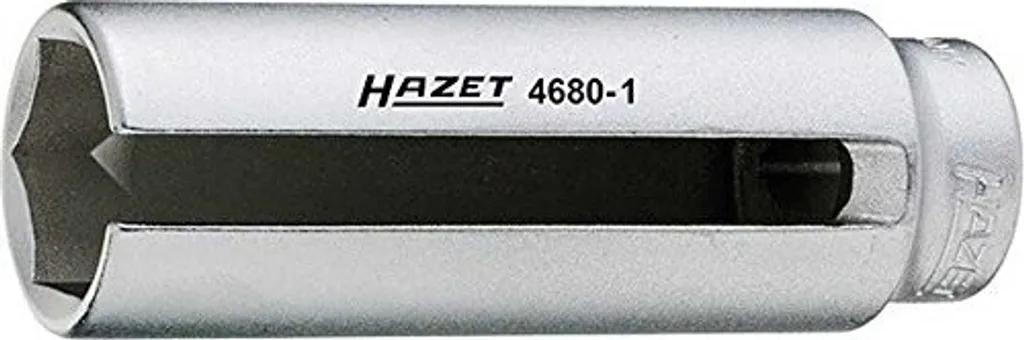 Douille robuste 22 mm HAZET 4680-1, profil 1/2 pouce en acier renforcé