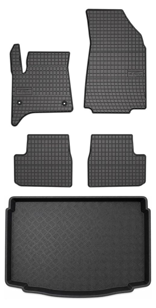 Gummimatten + Kofferraumwanne für Fiat Grande Panda 2025- – Produktbild 