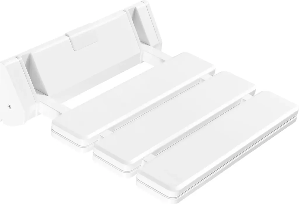 Offerta Sedile Doccia Ribaltabile a Muro Bianco | Portata 150kg