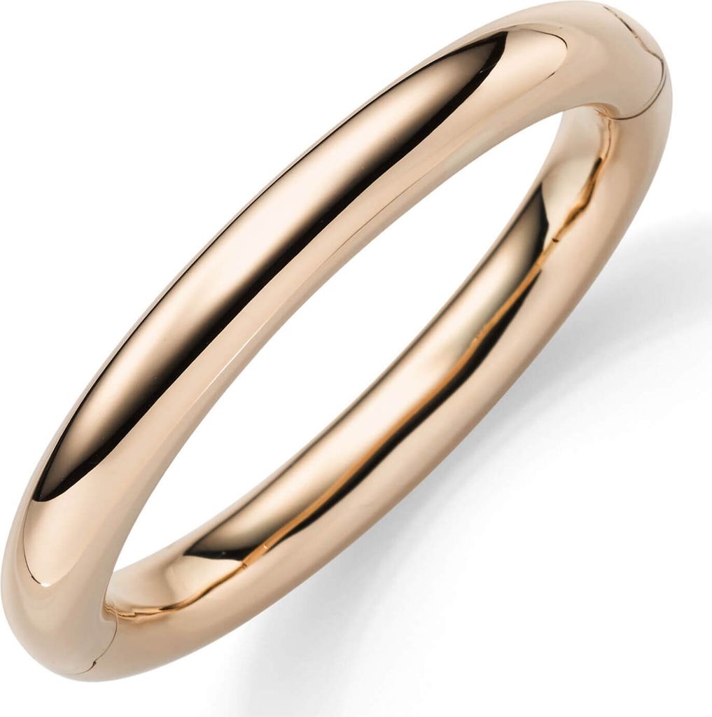 10mm Armreif Armband oval 61x51,5mm aus 585 Gold Rotgold Armschmuck Damen