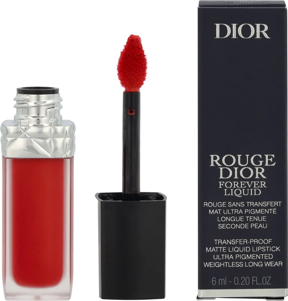Dior Rouge à Lèvres Liquide Mat Forever : Maquillage Longue Tenue 6ml