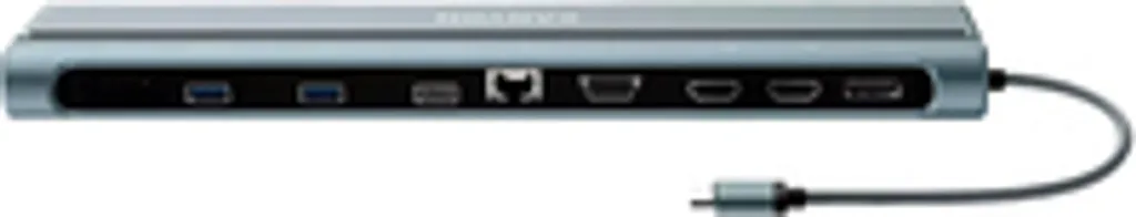 Hub USB-C Multidiffusion Canyon 2 HDMI DP et VGA pour PC Portable
