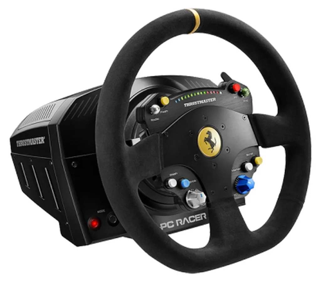 Volant de simulation Thrustmaster TS-PC RACER Ferrari 488 pour PC Gamer