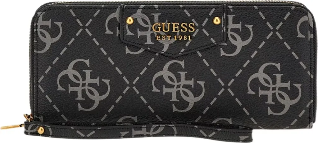 Portefeuille Guess Eco Brenton Coal : Fini le Désordre dans votre Sac
