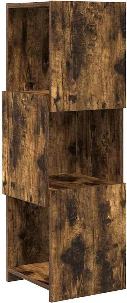 Colonna Angolare SYFAX Rovere Fumé 95cm - Design Minimal e Moderno