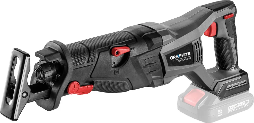 Scie sauteuse Brushless 18V avec course 28mm et pied réglable GRAPHITE
