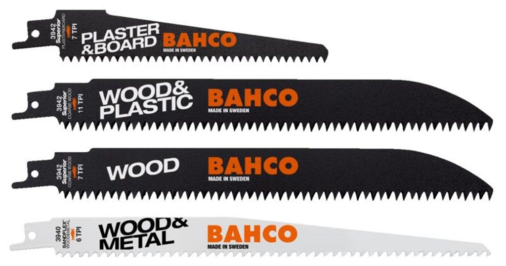 Bahco Säbelsägeblatt-Satz für Holzanwendungen