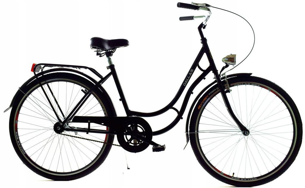 Rower Dallas Retro 28" 1spd - czarny Zdjęcie produktu 
