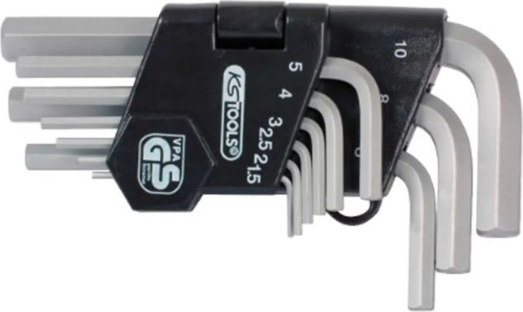 Set Chiavi Esagonali KS Tools 151.2100 | Acciaio Cr-V 1,5-10 mm