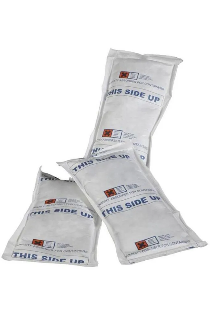 Absorbeur d'humidité sachet déshydratant 200g format 133x280mm blanc