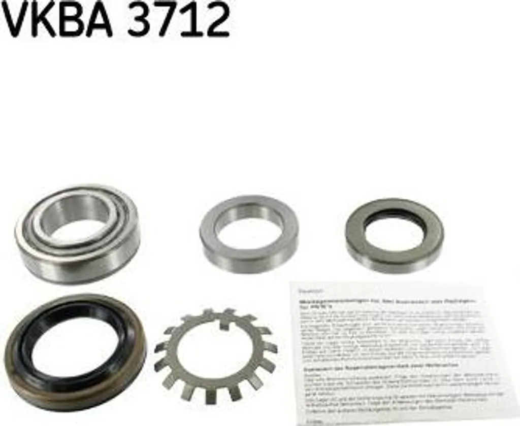 Kit de Roulement Haute Précision SKF VKBA 3712 - Spécial H100 OK72A26151