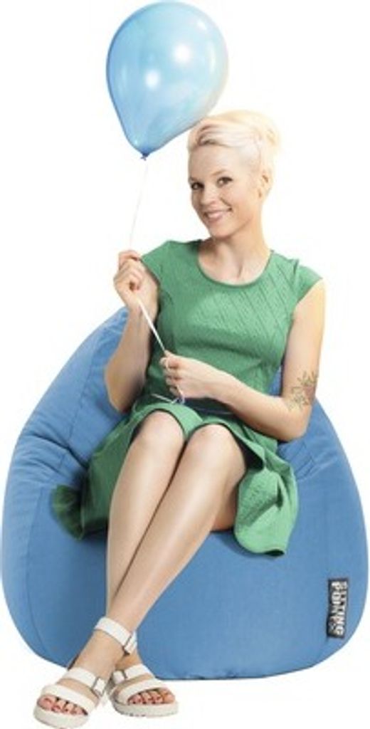 BeanBag Easy XL 110 x 70 cm, modrá Obrázok produktu 10