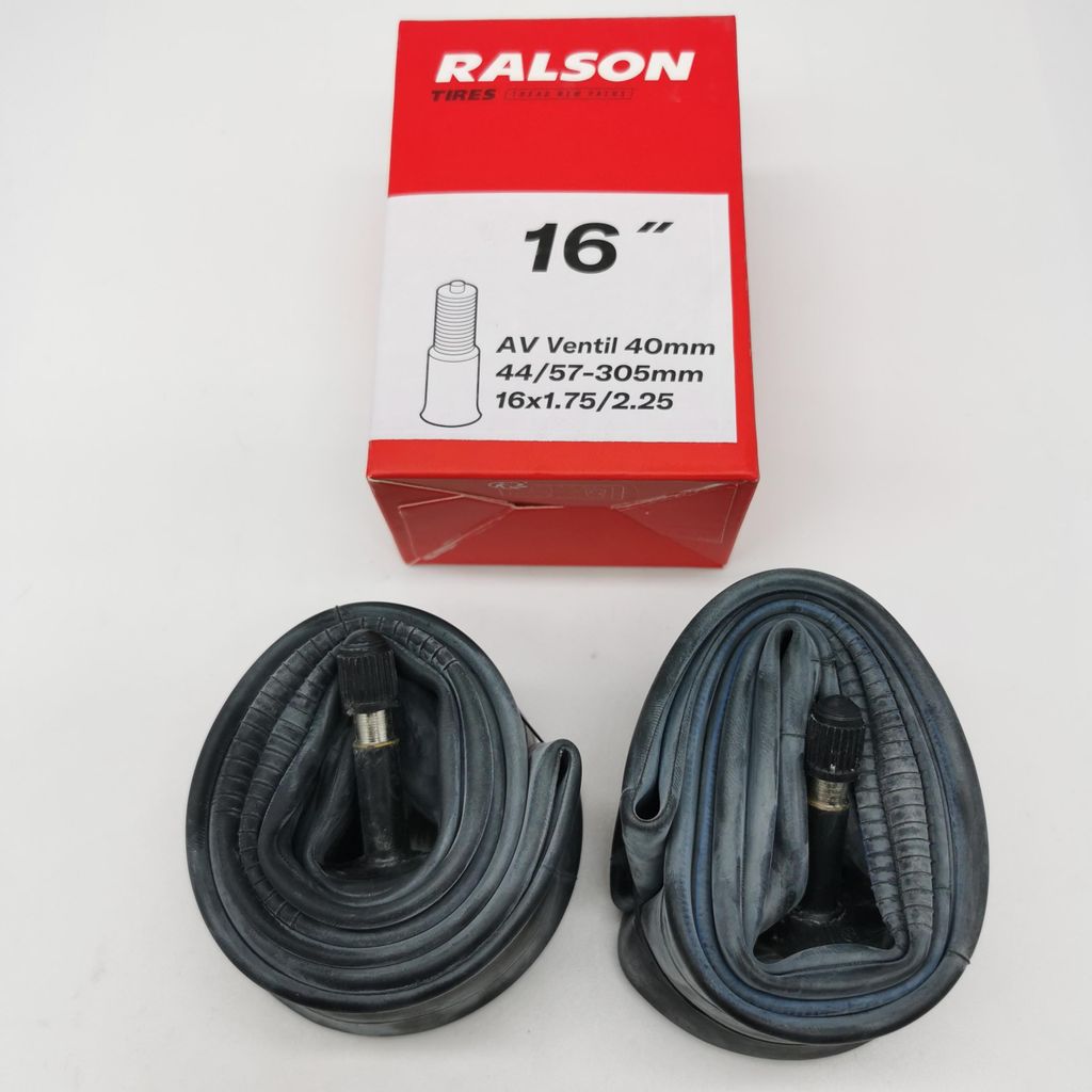Ralson 2x Schlauch 16 Zoll | AV Ventil | 16 x 1.75/2.125 | Produktbild 