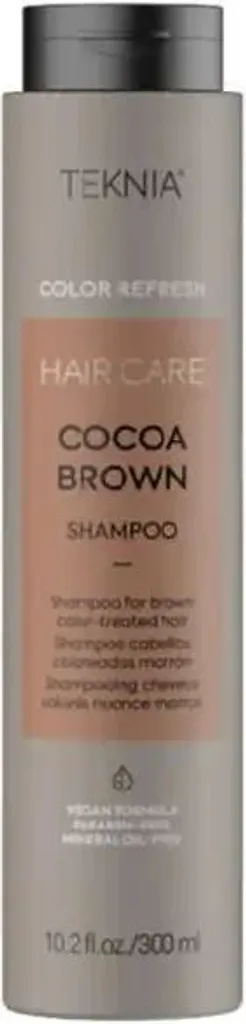 Shampooing Coloré Cheveux Bruns Lakmé Teknia Cocoa Brown Soin Éclat