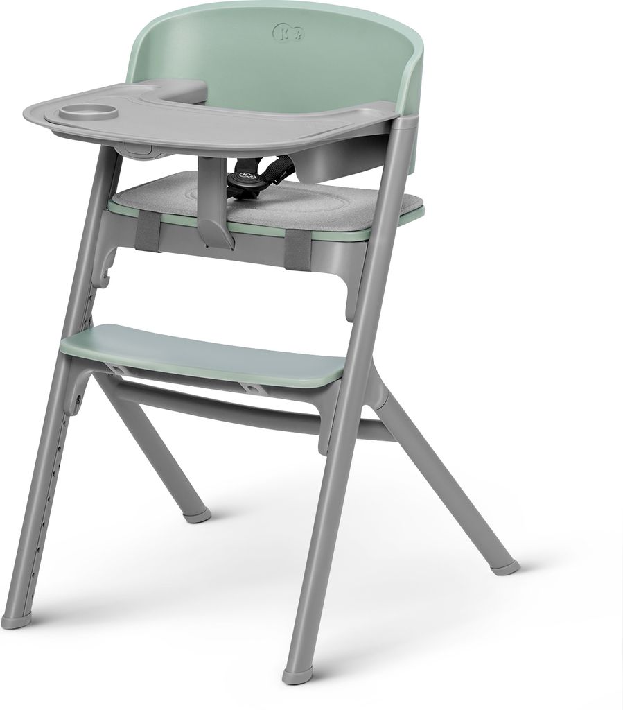 Kinderkraft LIVY 3-in-1 - Kinderhochstuhl - verstellbarer Sitz & Fußstütze - für Kinder & Erwachsene bis 110 kg - modernes Design - ergonomisch ...