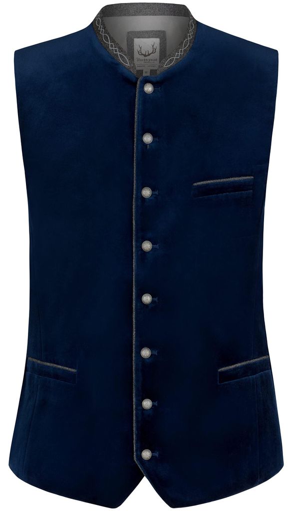 Trachtenweste Lorenzo indigo 52 Produktbild 