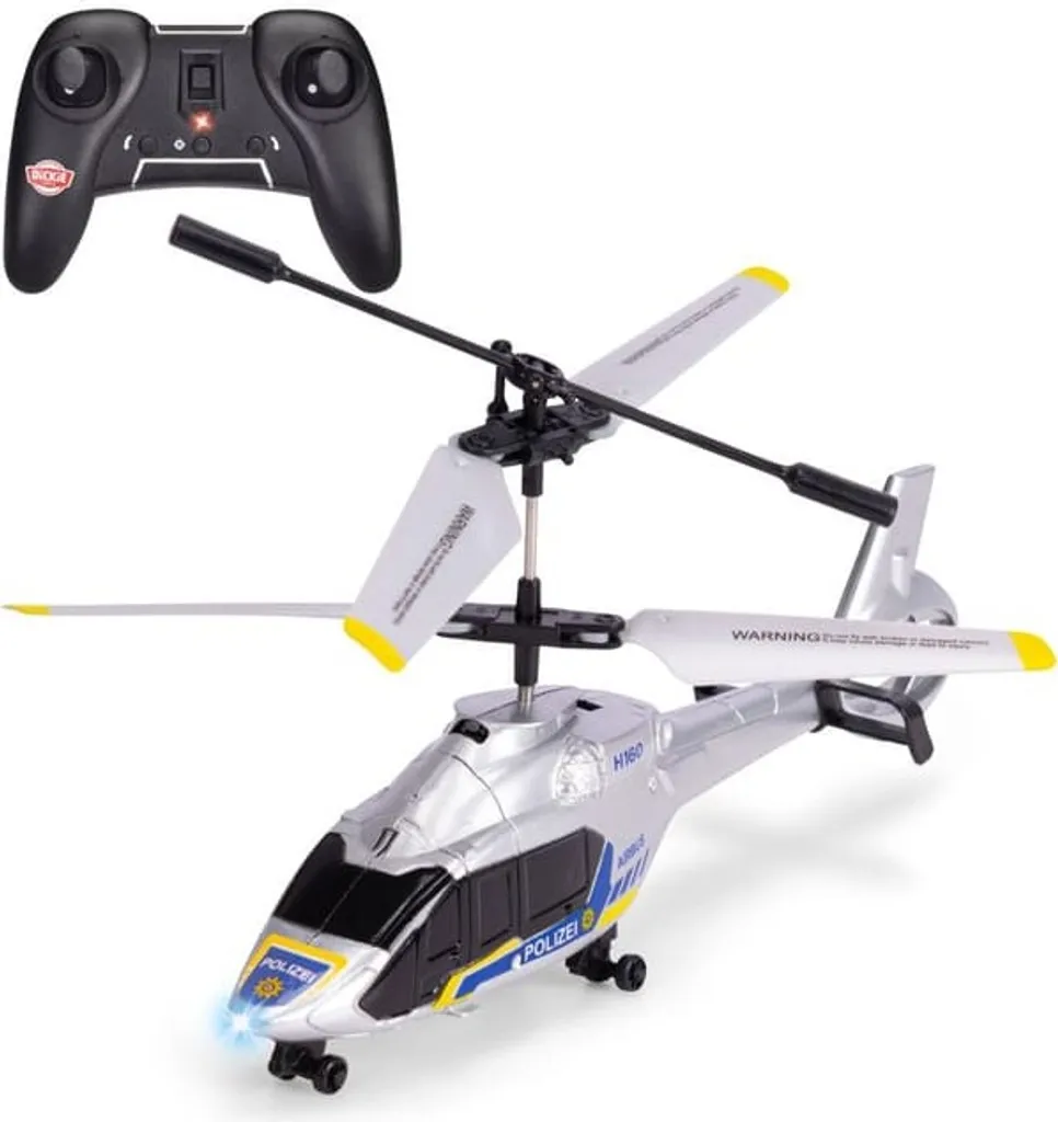 Hélicoptère de Police Télécommandé Airbus H160 - Jouet RC Dickie Toys